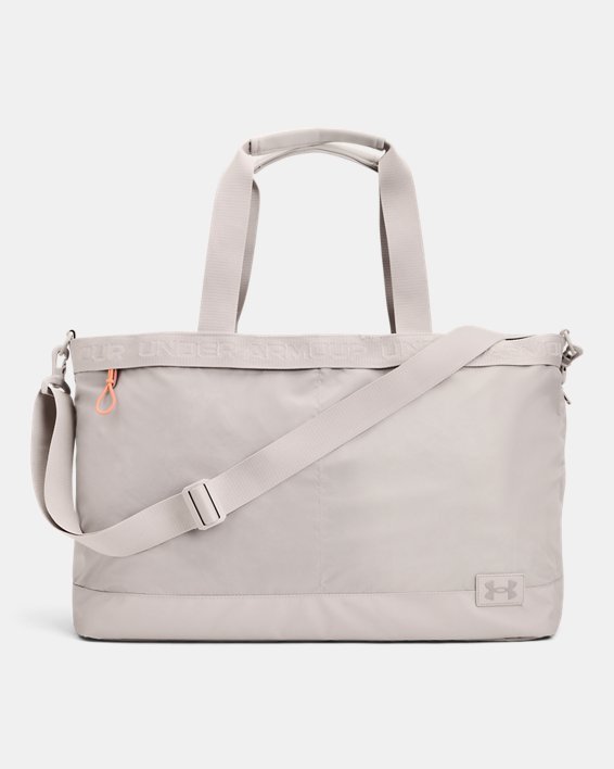 Women's UA Essentials Signature Tote Bag in Gray image number 0